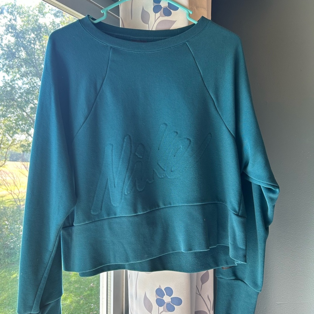 Nike Women's Teal Sweatshirt